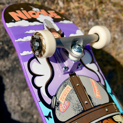 Real Nicole x Dface 8.0" Skateboard Complete