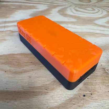 Tommy’s Tech Shop x Chems Orange/Black Fingerboard Case
