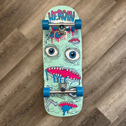 Heroin Mini Mutator 10.5" Skateboard Complete