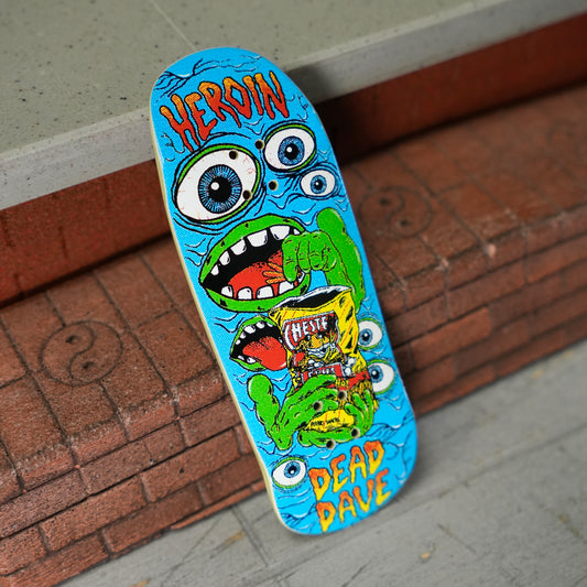 Chems X Heroin Dead Dave Mutate Or Die Fingerboard Deck (CHOOSE SIZE)