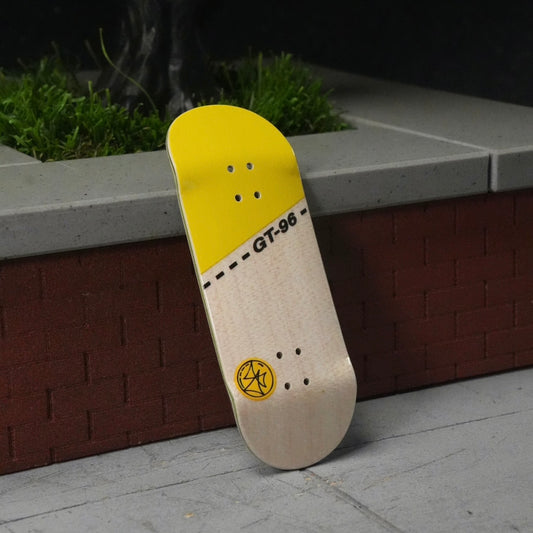 Chems x Grain Theory Yellow “GT-96” Fingerboard Deck
