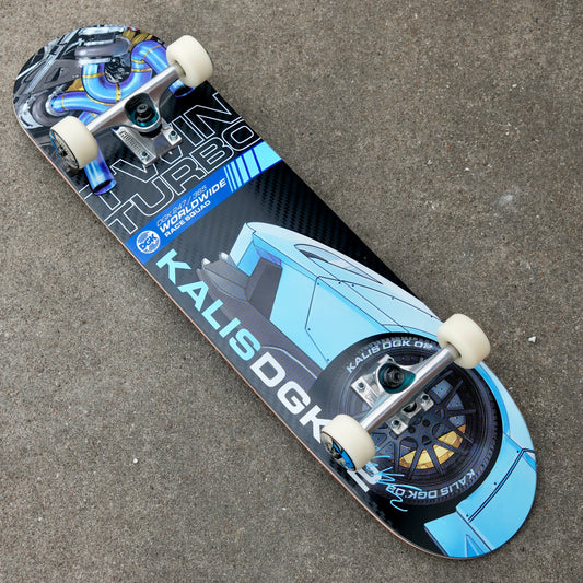 DGK Kalis Twin Turbo 8.06" Skateboard Complete