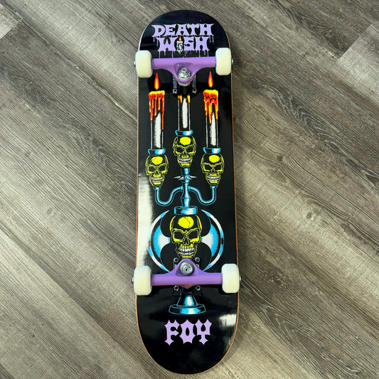Deathwish Jamie Foy Forgotten Relics 8.0" Skateboard Complete