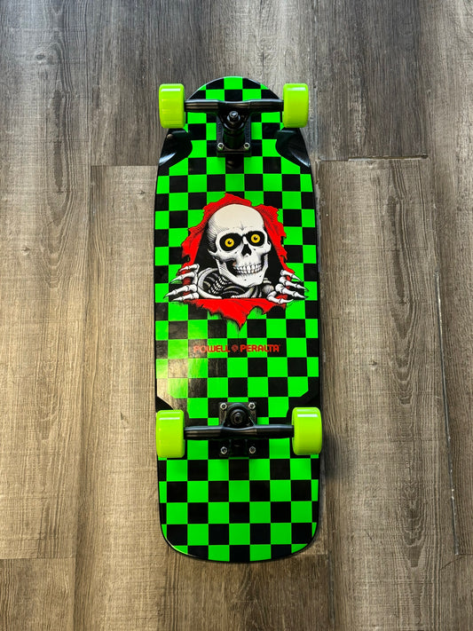 Powell Ripper Neon Green 10" Skateboard Complete