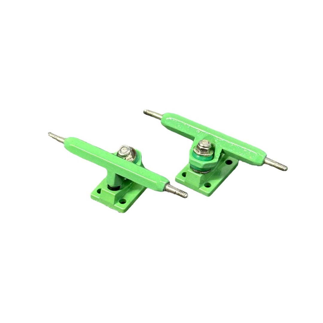 HEX TRUCKS Light Green Fingerboard Trucks (CHOOSE SIZE)