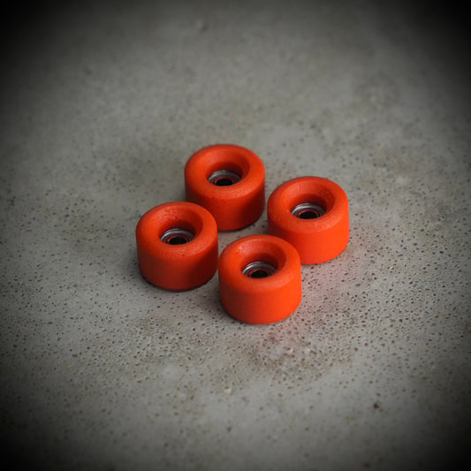 Street Wheels Blood Orange Urethane Fingerboard Wheels (Conical Shape)