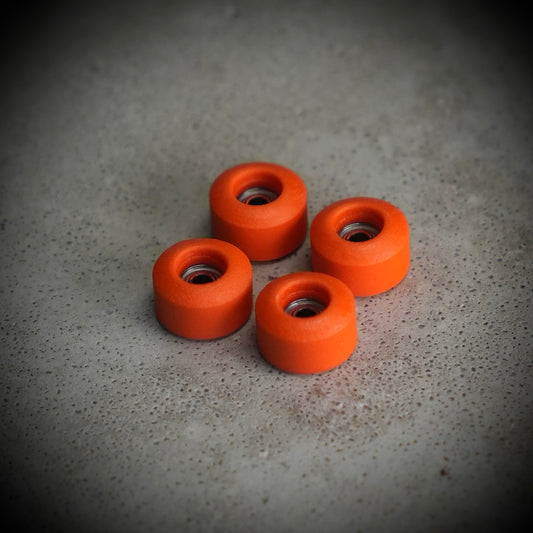 Street Wheels Blood Orange Urethane Fingerboard Wheels (Street Shape)