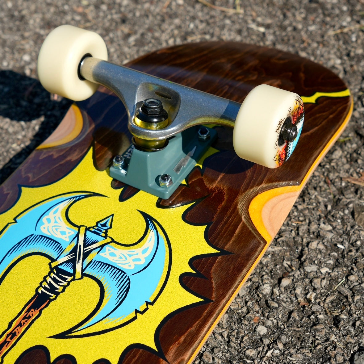 Hermann Battle Axe 8.25" Skateboard Complete