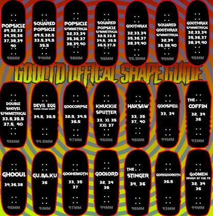 Goo “Knife” Fingerboard Deck