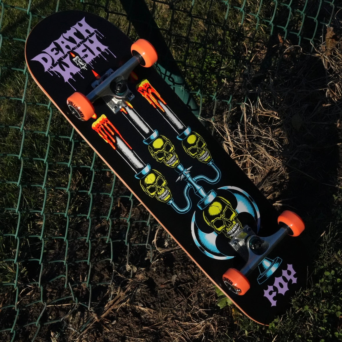 Deathwish Jamie Foy Forgotten Relics 8.0" Skateboard Complete