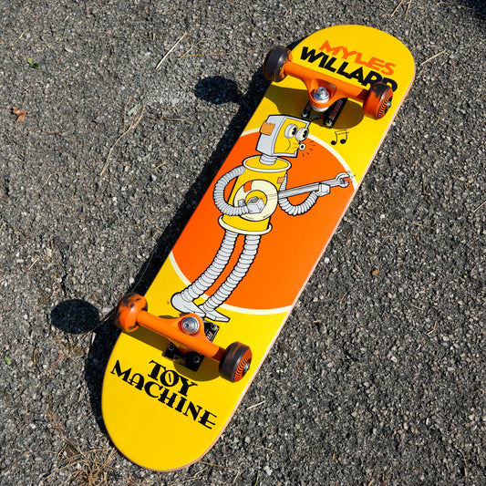 Toy Machine Myles Willard Cartoons 8.25" Skateboard Complete