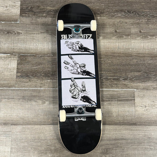 Real Busenitz Fourth Wall Easy Rider 8.25" Skateboard Complete