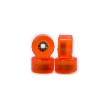 Wysocki “Side Set” Translucent Orange Urethane Fingerboard Wheels