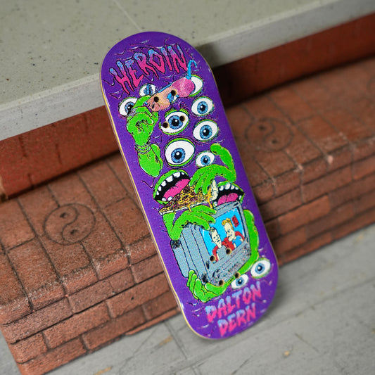 Chems X Heroin Dalton Dern Mutate Or Die Fingerboard Deck (CHOOSE SIZE)