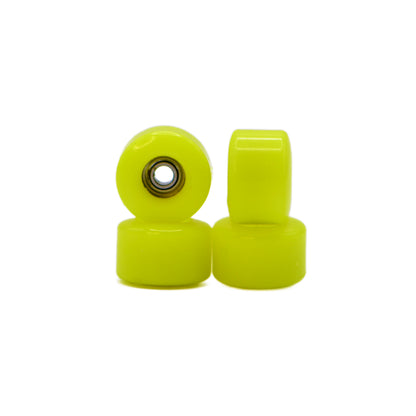 Wysocki “Side Set” Highlighter Yellow Urethane Fingerboard Wheels