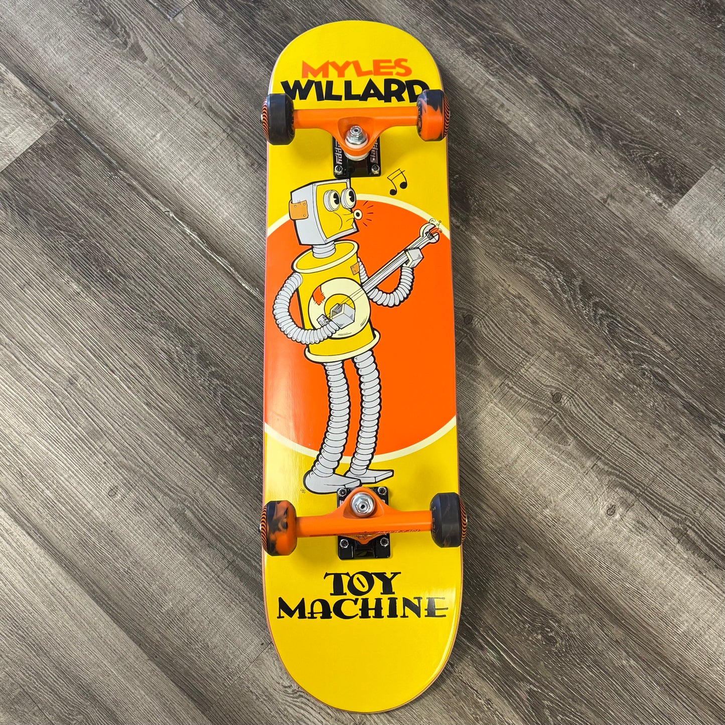 Toy Machine Myles Willard Cartoons 8.25" Skateboard Complete