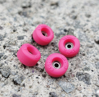 Kraken Pink GS-Pro (Soft 95a) Urethane Fingerboard Wheels (Choose Shape)