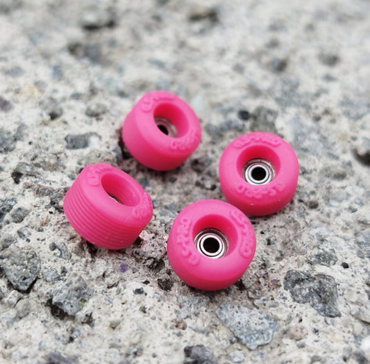 Kraken Pink GS-Pro (Soft 95a) Urethane Fingerboard Wheels (Choose Shape)