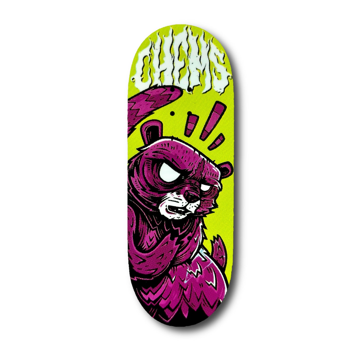 Chems "Raging Raccoon" Fingerboard Deck