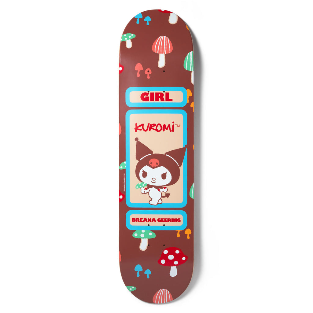 Girl Geering Hello Kitty and Friends Skateboard Deck