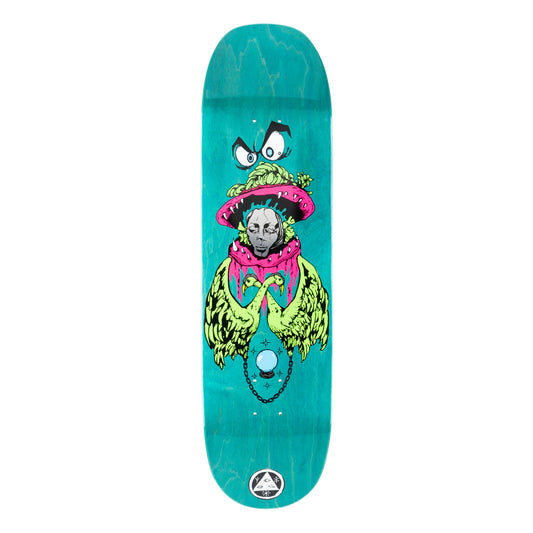 Welcome Victim of Time Bone on Moontrimmer 2.0 Skateboard Deck