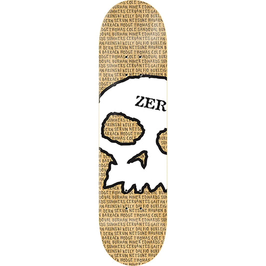 Zero Team Skull Skateboard Deck