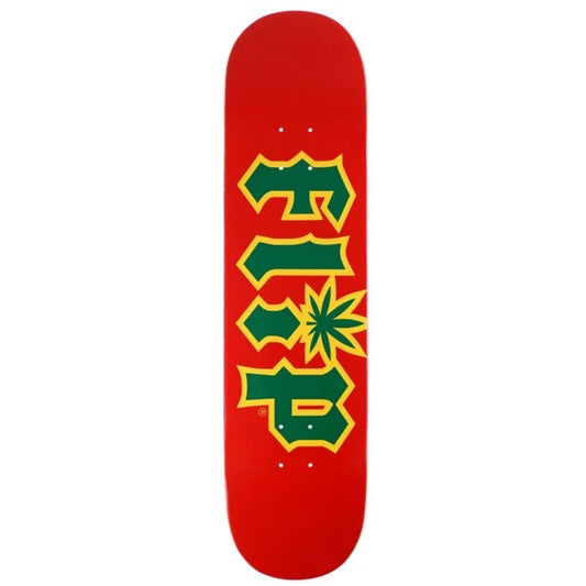 Flip Team HKD Rasta Skateboard Deck