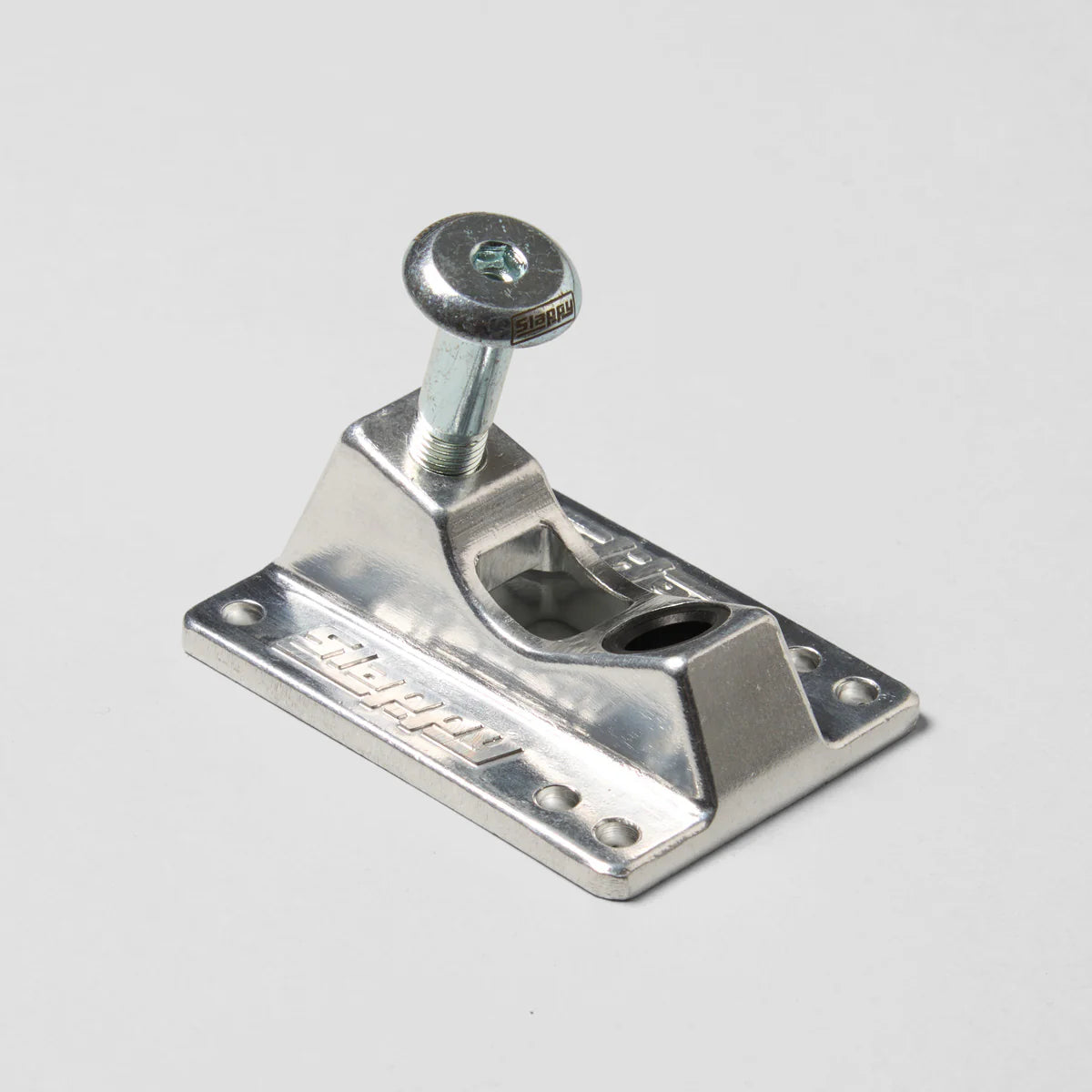 Slappy ST1 Forged Inverted Ultra Low Polished Skateboard Truck Baseplates (6 Hole)