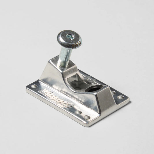 Slappy ST1 Forged Inverted Ultra Low Polished Skateboard Truck Baseplates (6 Hole)