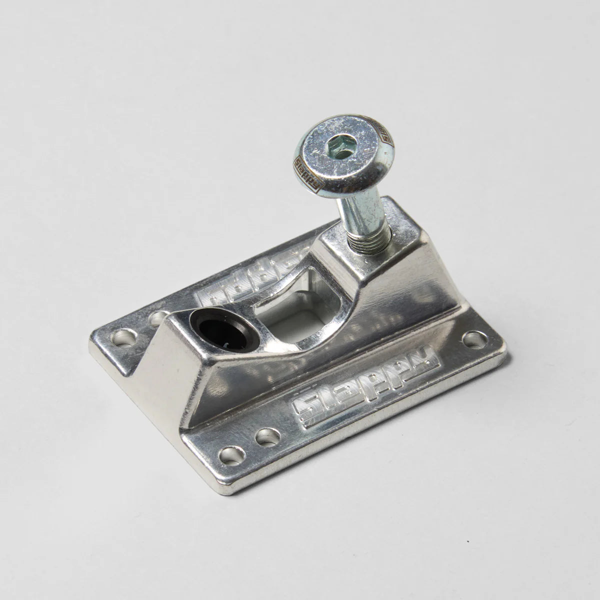 Slappy ST1 Forged Inverted Ultra Low Polished Skateboard Truck Baseplates (6 Hole)