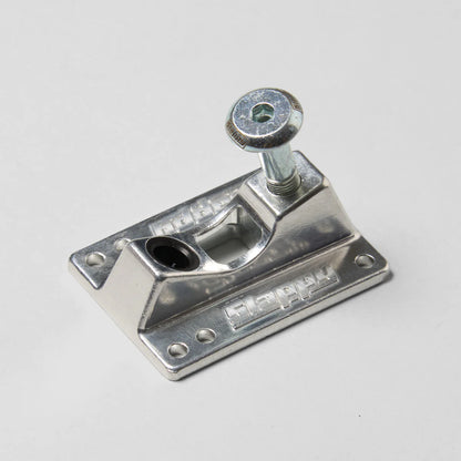 Slappy ST1 Forged Inverted Ultra Low Polished Skateboard Truck Baseplates (6 Hole)