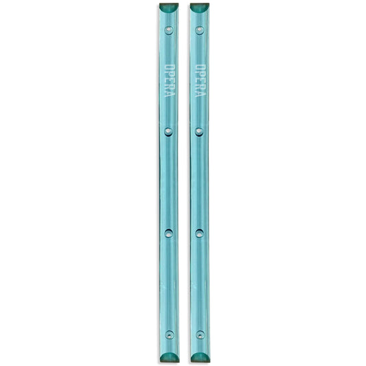Opera Blue Clear Skateboard Board Rails (14”)