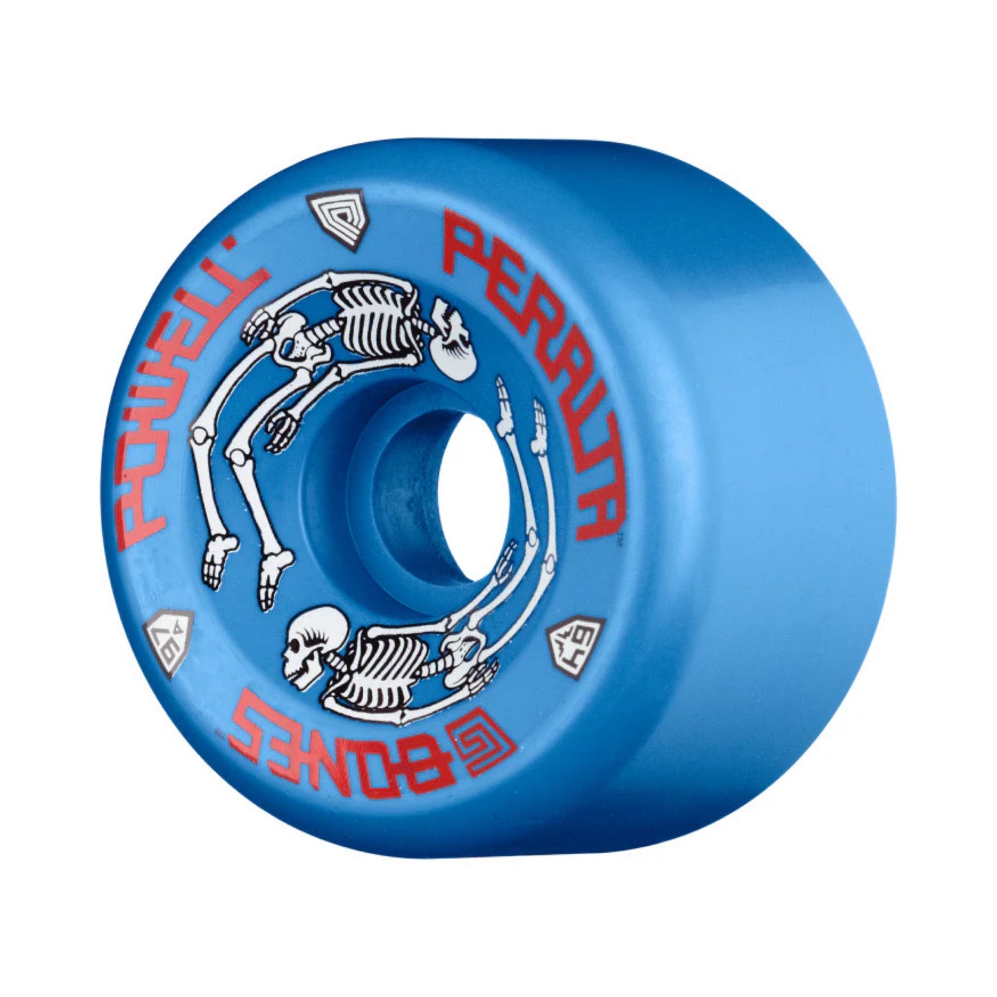 Powell Classic 64mm Blue G-Bones 97a Skateboard Wheels