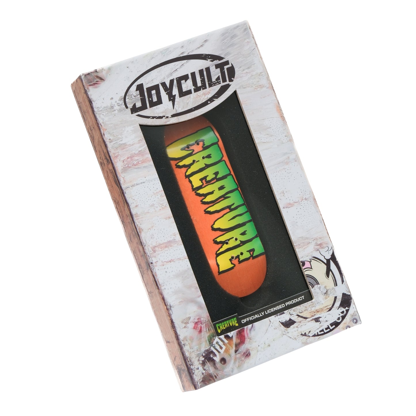 JOYCULT X CREATURE LOGO STUMP 30MM FINGERBOARD DECK
