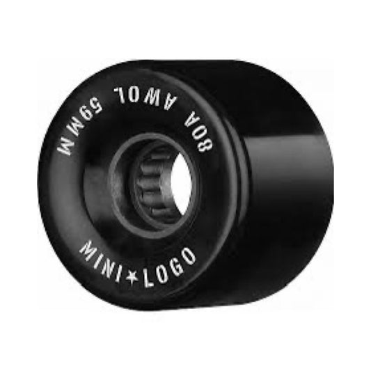 Mini Logo AWOL 59mm 80a Skateboard Wheels Black