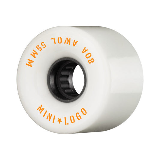 Mini Logo AWOL 55mm 80a Skateboard Wheels White