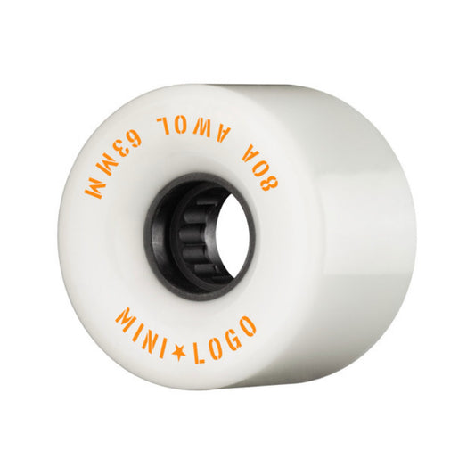 Mini Logo AWOL 63mm 80a Skateboard Wheels White