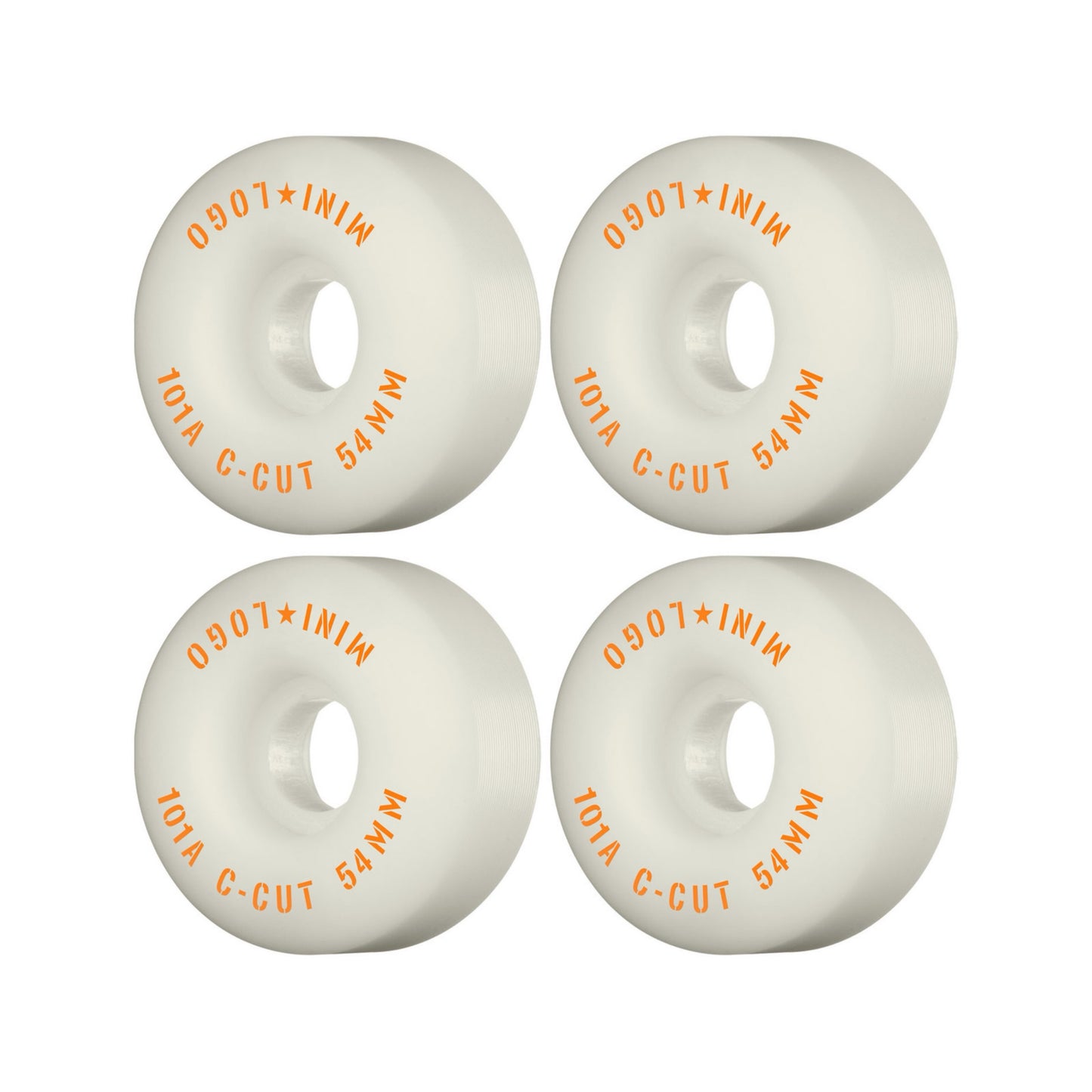 Mini Logo C-Cut 54mm 101a Skateboard Wheels