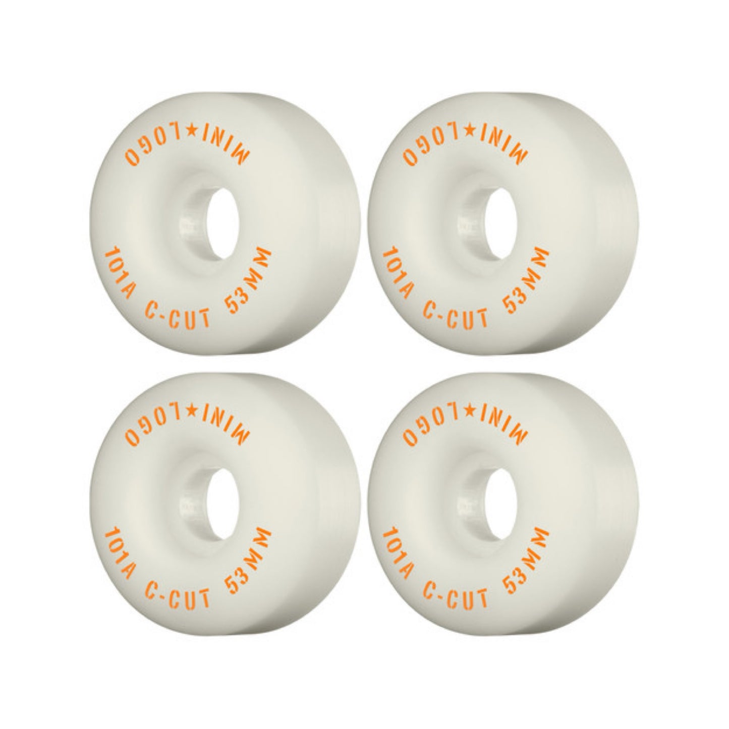 Mini Logo C-Cut 53mm 101a Skateboard Wheels