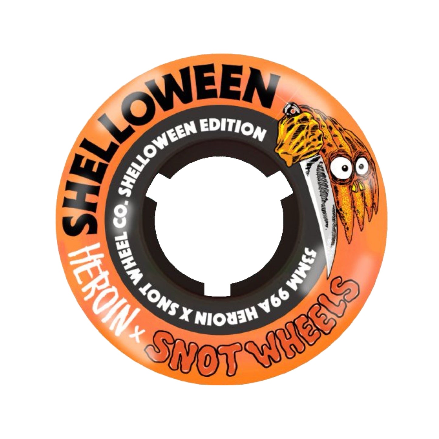 Snot 53mm Shelloween 99a Skateboard Wheels