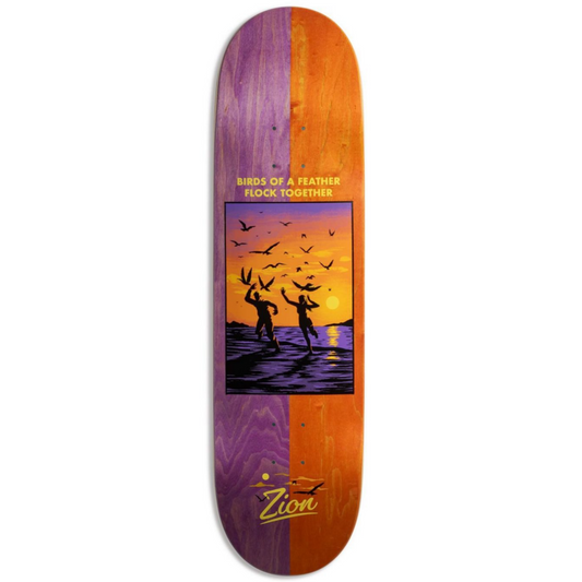 Real Zion Brightside 8.5” Split Ply Skateboard Deck