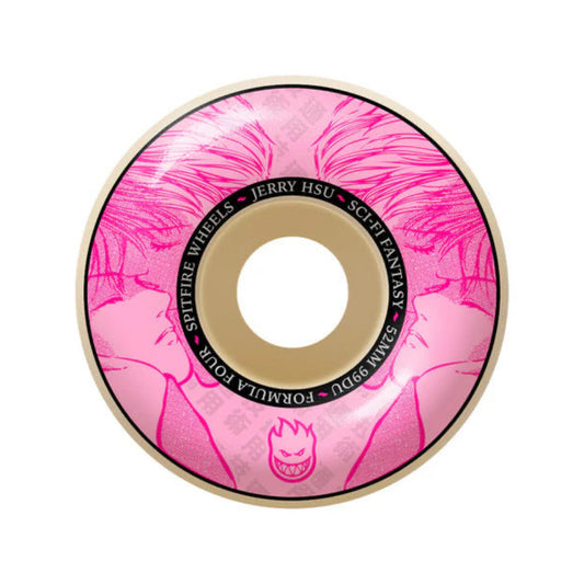 Spitfire Formula Four 52mm 99a Classic Sci-Fi Jerry Hsu Skateboard Wheels