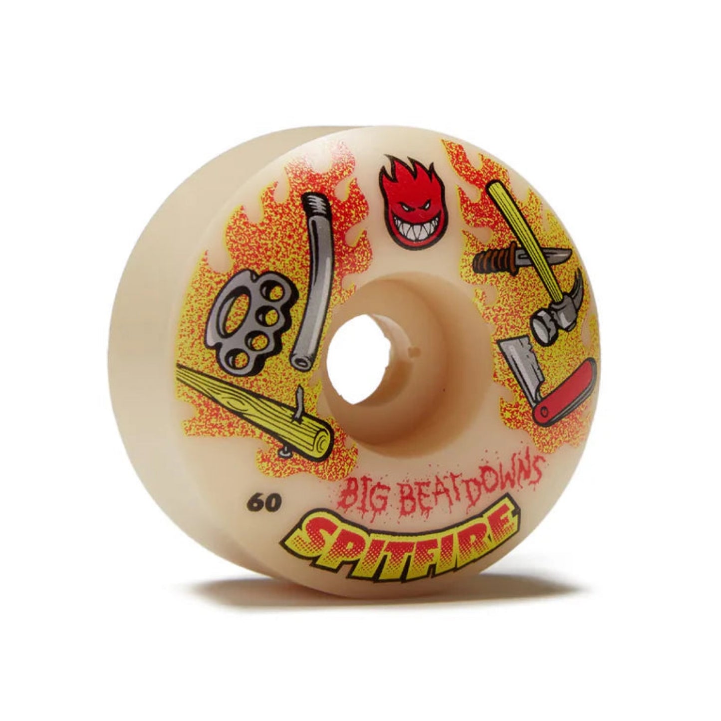 Spitfire Formula Four Big Beatdowns 60mm 99a Classic Skateboard Wheels