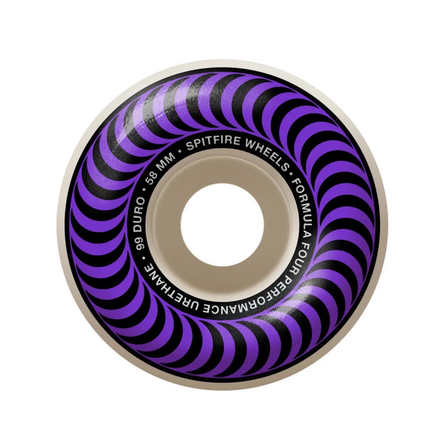 Spitfire Formula Four 58mm 99a Classic Skateboard Wheels