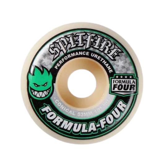 Spitfire Formula Four Conical 53mm 101a Skateboard Wheels