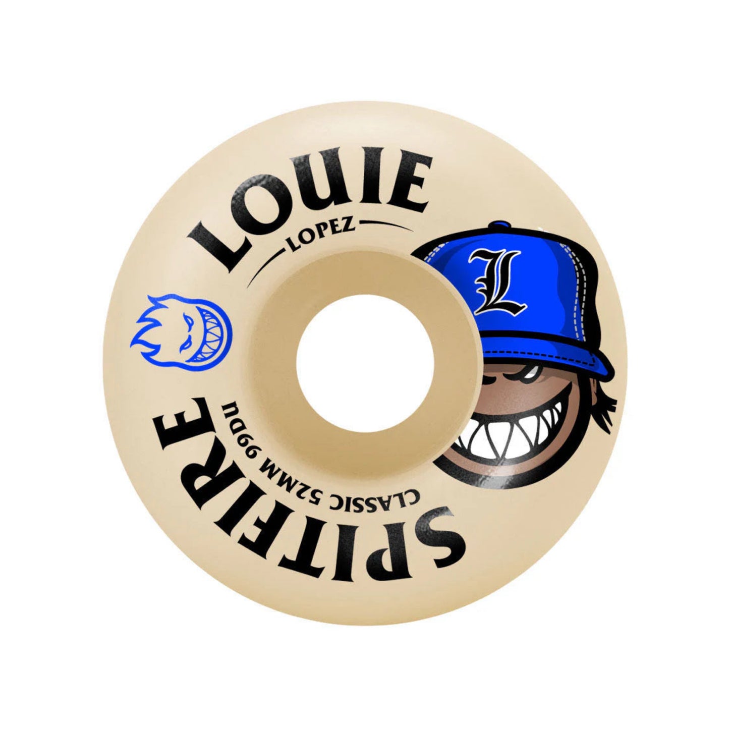 Spitfire Formula Four Louie Lopez Burn Squad 99a 52mm Classic Skateboard Wheels