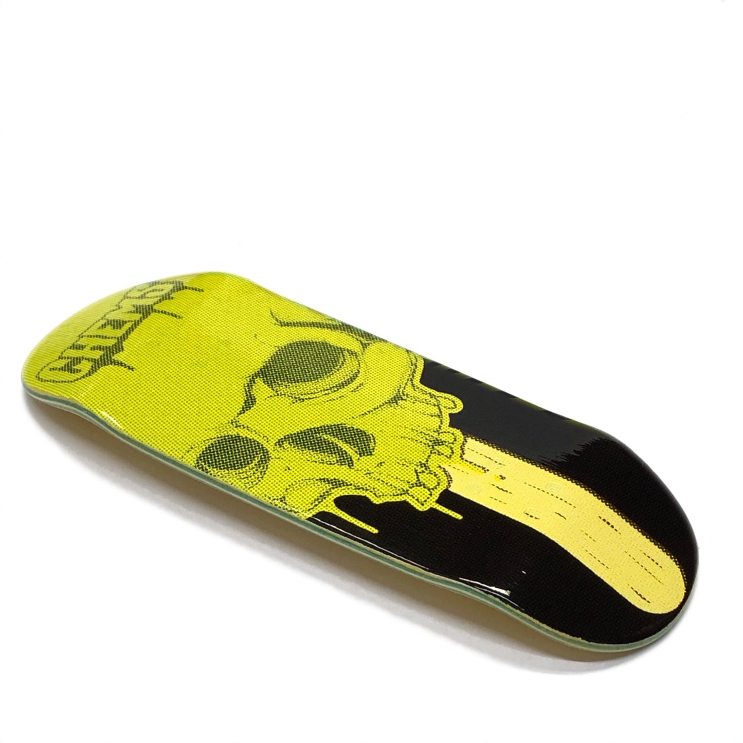 Chems Green “PopSickSkull” Fingerboard Deck