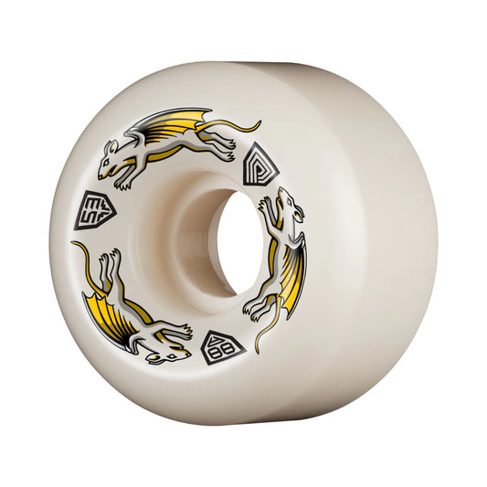 Powell Dragon Formula Nano Rats 53mm x 33mm 88a Skateboard Wheels