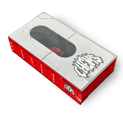 Chems Red Skateable Fingerboard Storage Box