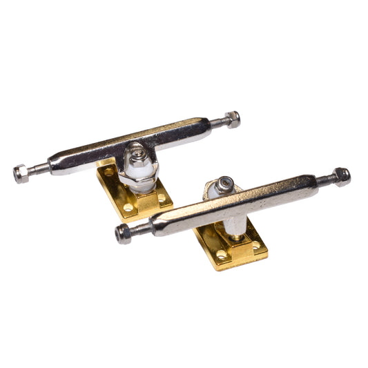 HEX TRUCKS Gold/Silver Fingerboard Trucks (CHOOSE SIZE)